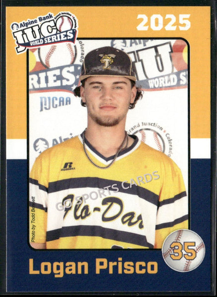 2025 Florence Darlington Tech Stingers JUCO Logan Prisco