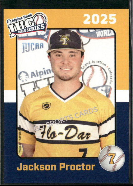 2025 Florence Darlington Tech Stingers JUCO Jackson Proctor