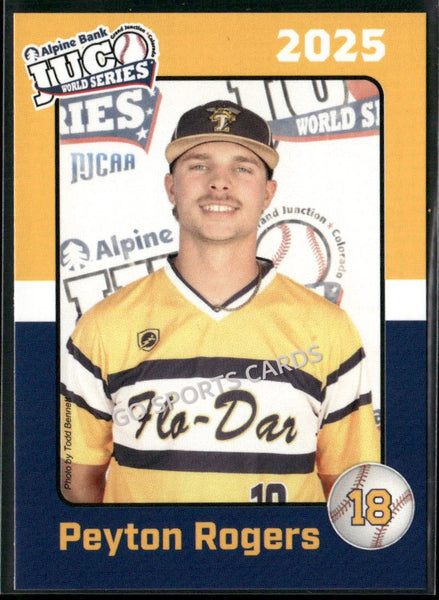 2025 Florence Darlington Tech Stingers JUCO Peyton Rogers