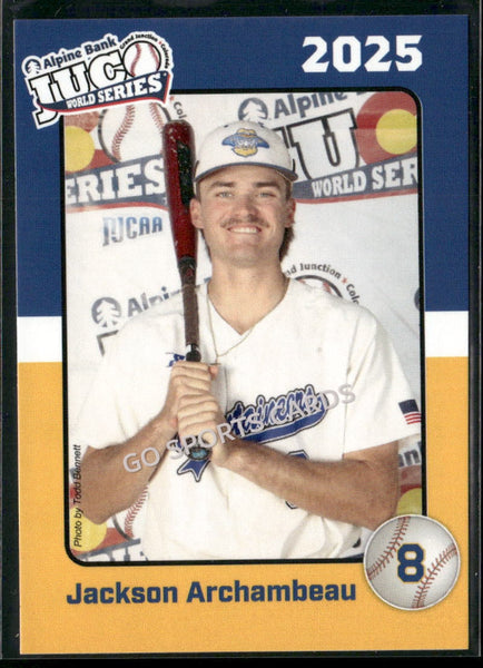 2025 Eastern Oklahoma State College Mountaineers JUCO Jackson Archambeau