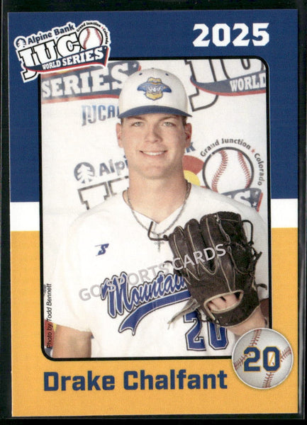 2025 Eastern Oklahoma State College Mountaineers JUCO Drake Chalfant