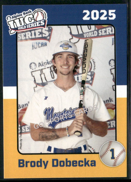 2025 Eastern Oklahoma State College Mountaineers JUCO Brody Dobecka