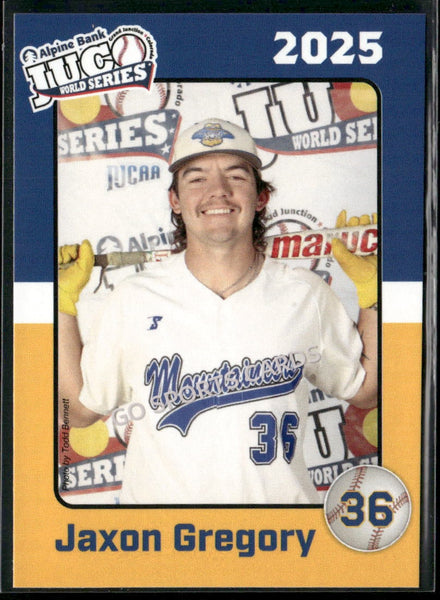 2025 Eastern Oklahoma State College Mountaineers JUCO Jaxon Gregory