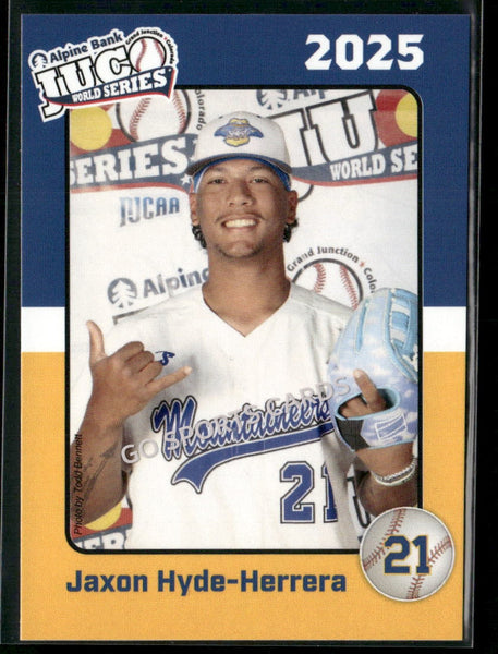 2025 Eastern Oklahoma State College Mountaineers JUCO Jaxon Hyde Herrera