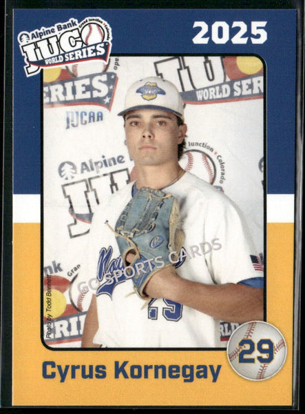 2025 Eastern Oklahoma State College Mountaineers JUCO Cyrus Kornegay