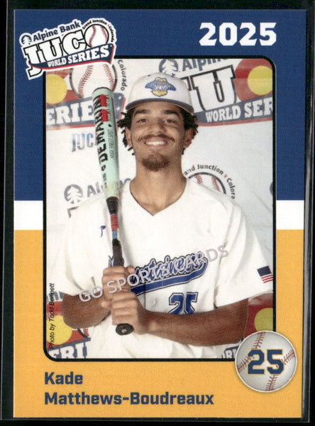 2025 Eastern Oklahoma State College Mountaineers JUCO Kade Matthews Boudreaux