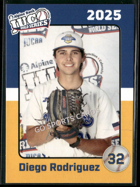 2025 Eastern Oklahoma State College Mountaineers JUCO Diego Rodriguez