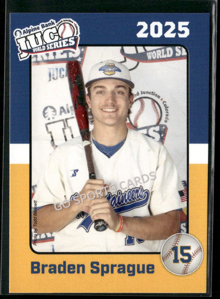 2025 Eastern Oklahoma State College Mountaineers JUCO Brarden Sprague