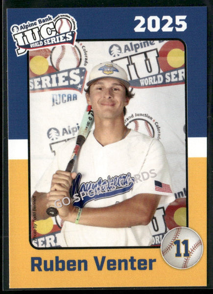 2025 Eastern Oklahoma State College Mountaineers JUCO Ruben Venter