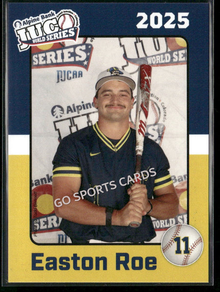 2025 Johnson County Community College Cavaliers JUCO Easton Roe