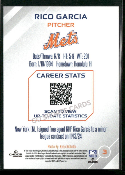 2025 Syracuse Mets Rico Garcia