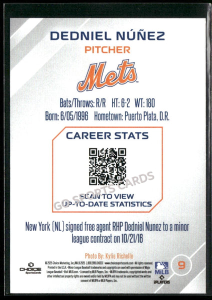 2025 Syracuse Mets Dedniel Nunez