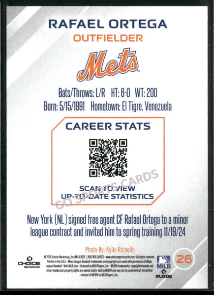 2025 Syracuse Mets Rafael Ortega
