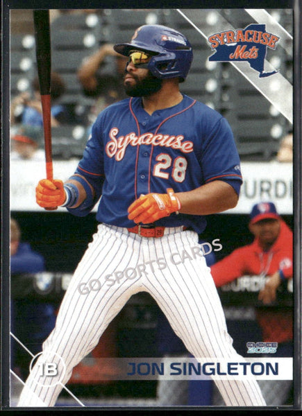 2025 Syracuse Mets Jon Singleton