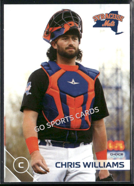 2025 Syracuse Mets Chris Williams