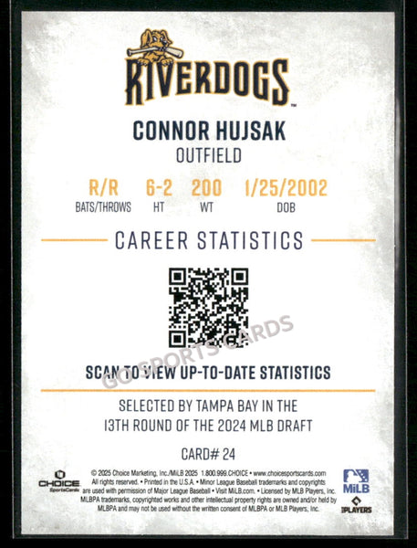 2025 Charleston RiverDogs Connor Hujsak