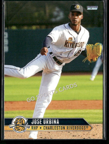 2025 Charleston RiverDogs Jose Urbina