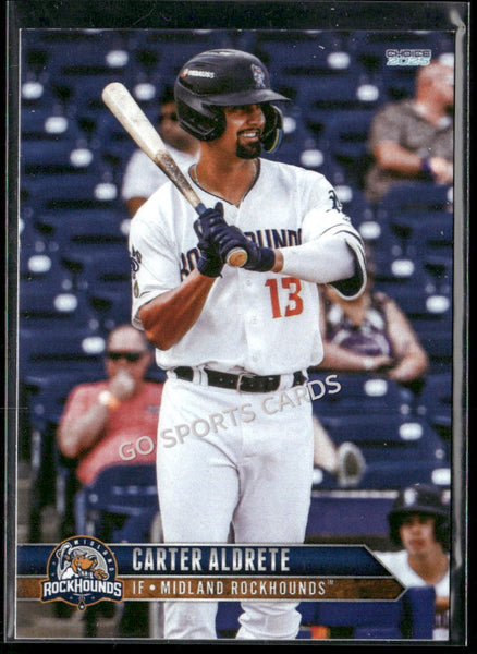2025 Midland Rockhounds Carter Aldrete