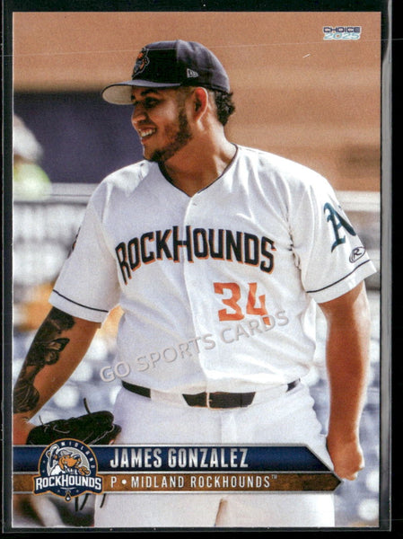2025 Midland Rockhounds James Gonzalez