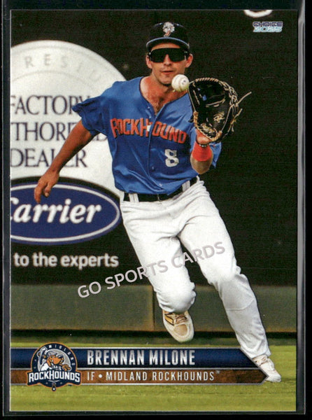 2025 Midland Rockhounds Brennan Milone