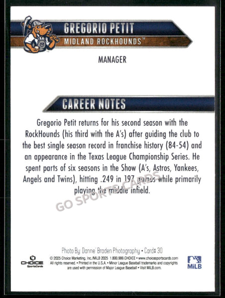 2025 Midland Rockhounds Gregorio Petit