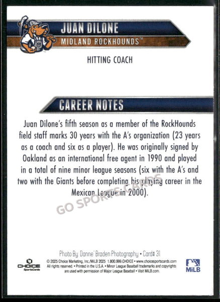 2025 Midland Rockhounds Juan Dilone
