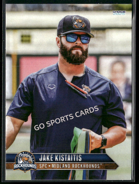 2025 Midland Rockhounds Jake Kistaitis