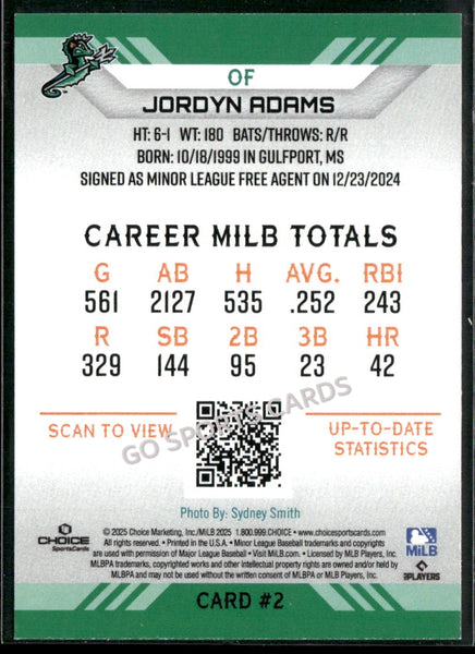 2025 Norfolk Tides Jordyn Adams