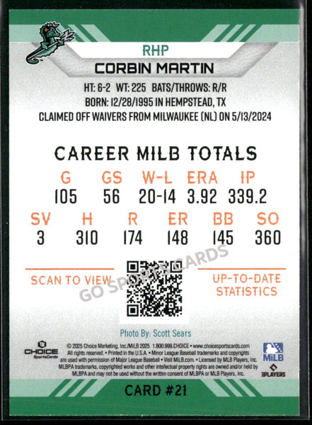 2025 Norfolk Tides Corbin Martin