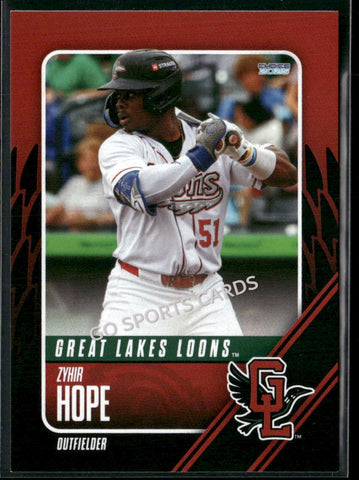 2025 Great Lakes Loons Zyhir Hope