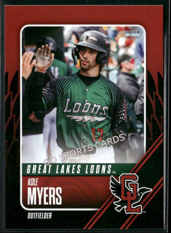 2025 Great Lakes Loons Kole Myers