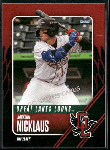2025 Great Lakes Loons Jackson Nicklaus