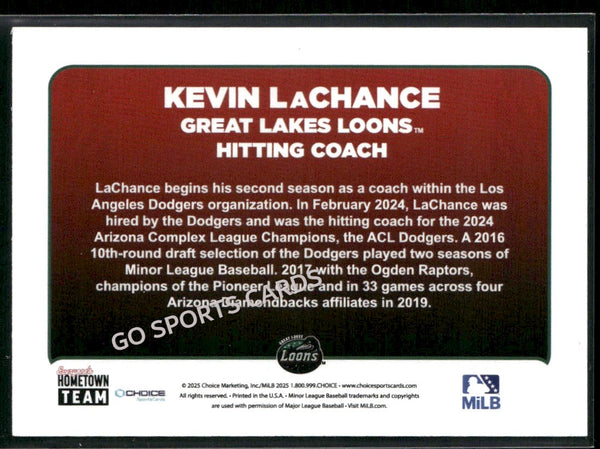 2025 Great Lakes Loons Kevin LaChance