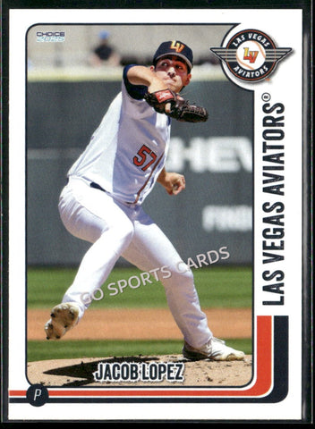 2025 Las Vegas Aviators Jacob Lopez