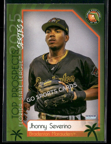 2025 Florida State League Top Prospects FSL 2nd Jhonny Severino