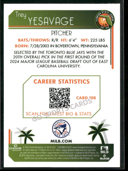 2025 Florida State League Top Prospects FSL 2nd Trey Yesavage