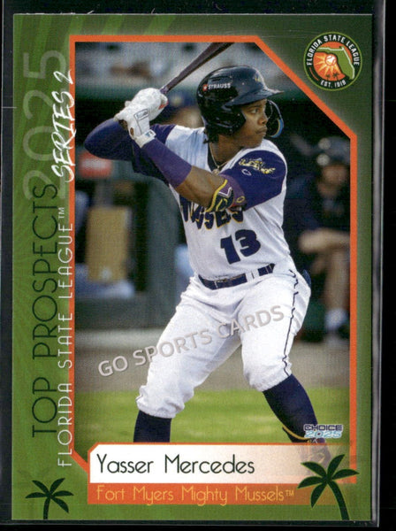 2025 Florida State League Top Prospects FSL 2nd Yasser Mercedes