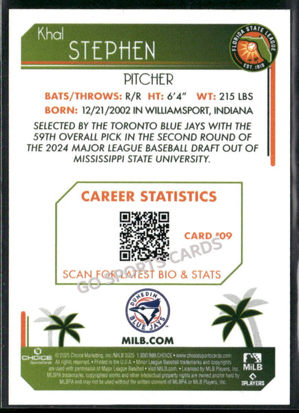 2025 Florida State League Top Prospects FSL 2nd Khal Stephen