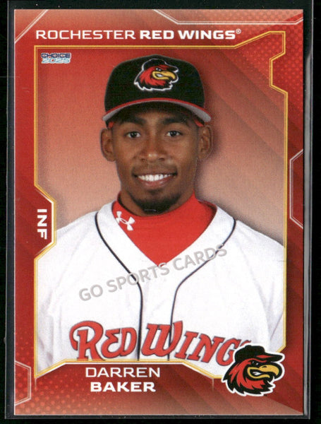 2025 Rochester Red Wings Darren Baker