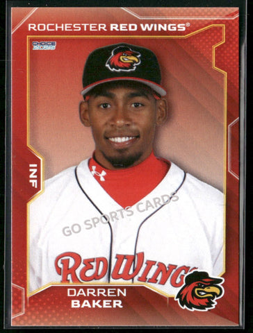 2025 Rochester Red Wings Darren Baker