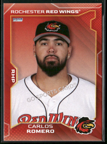 2025 Rochester Red Wings Carlos Romero