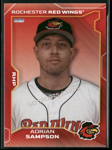 2025 Rochester Red Wings Adrian Sampson