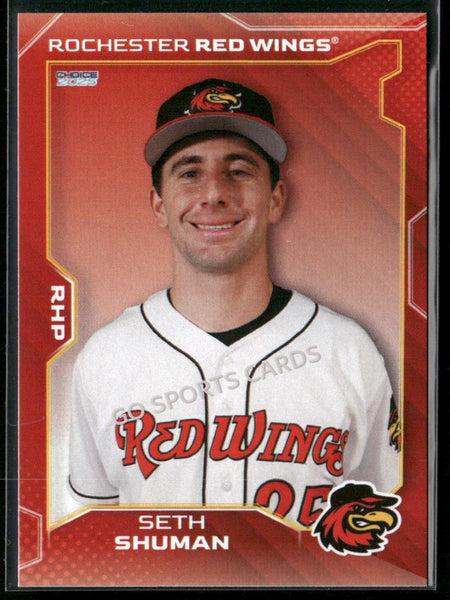 2025 Rochester Red Wings Seth Shuman