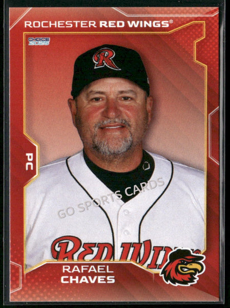 2025 Rochester Red Wings Rafael Chaves