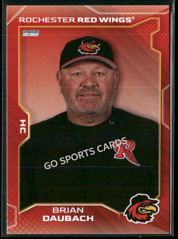 2025 Rochester Red Wings Brian Daubach