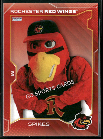 2025 Rochester Red Wings Spikes Mascot