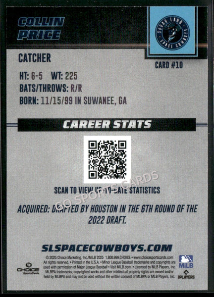 2025 Sugar Land Space Cowboys Collin Price