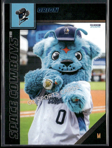 2025 Sugar Land Space Cowboys Orion Mascot