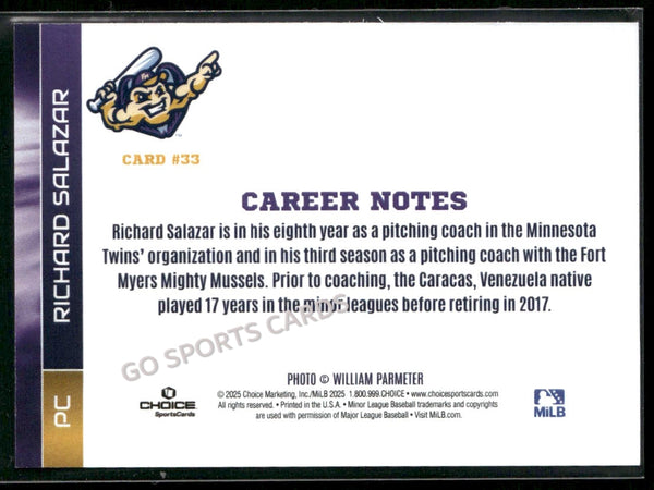 2025 Fort Myers Mighty Mussels Richard Salazar