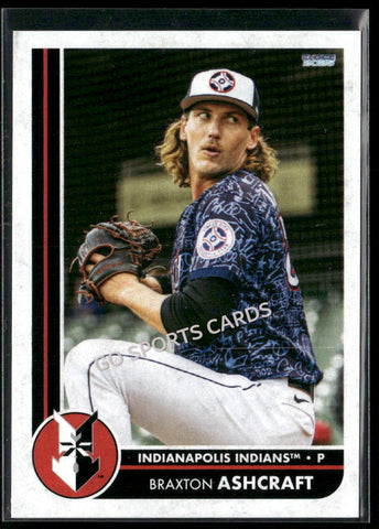 2025 Indianapolis Indians Braxton Ashcraft